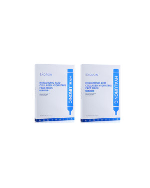EAORON - Hyaluronic Acid Collagen Hydrating Face Mask - 10pcs Set