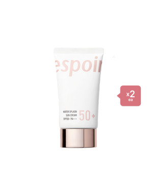 eSpoir Water Splash Sun Cream (SPF50+ PA+++) - 60ml (2ea) Set