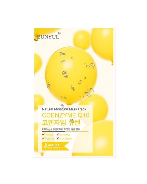 EUNYUL - Pack masque hydratant naturel - Coenzyme Q10 - 1pc