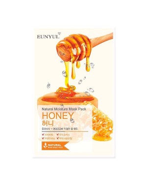 EUNYUL - Natural Moisture Mask Pack - Honey - 1pieza