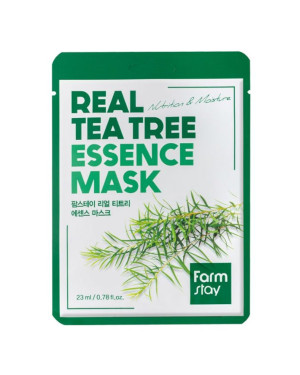Farm Stay - Real Essence Mask Tea Tree - 1pieza