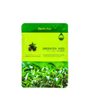 Farm Stay - Visible Difference Mask Sheet - Green Tea Seed - 1pieza