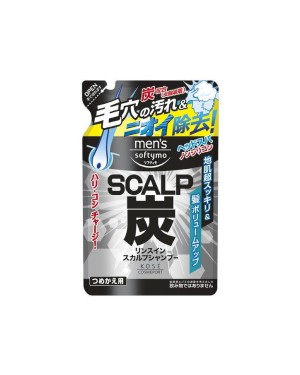 [OFERTA]Kose - Softymo Men's Scalp Charcoal Shampoo Refill - 400ml