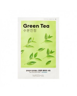 MISSHA - Airy Fit Sheet Mask - Green Tea - 1pieza