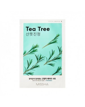 MISSHA - Airy Fit Sheet Mask - Tea Tree - 1pieza