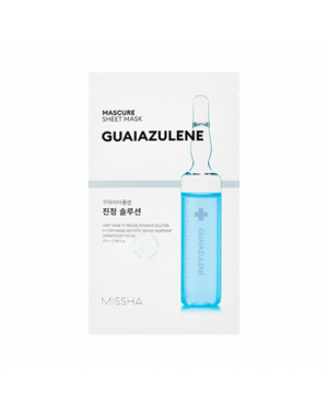 MISSHA - Mascure Solution Sheet Mask - Guaiazulene - 1pieza