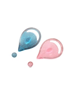 MsBlossom - Silicone Pore Cleansing Pad - 1pezzo - Pink/Blue (Color Chosen at Random)