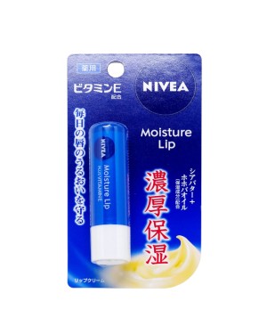 NIVEA Japan - Moisture Lip Care Plus Vitamin E - 3.9g
