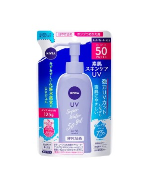 NIVEA Japan - UV Super Water Gel SPF50 PA+++ Refill - 125g