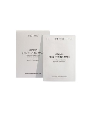 ONE THING - Vitamin Brightening Mask - 1pezzo