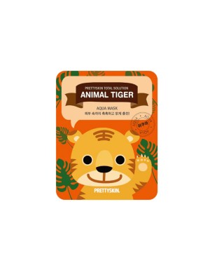Pretty Skin - Total Solution Animal Tiger Aqua Mask - 1pezzo
