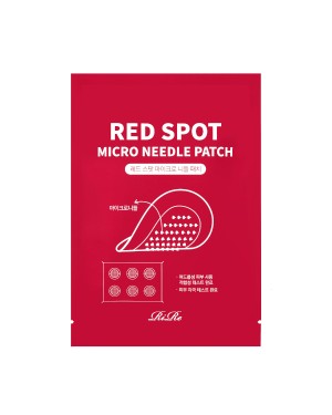 RiRe - Patch aiguille micro point rouge - 6 patches