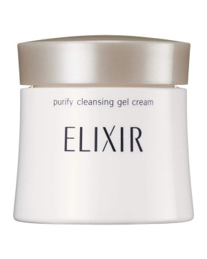Shiseido - ELIXIR Brightening & Skin Care by Age Purify Cleansing Gel Cream - 140g