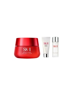 SK-II - Kit d'essai de la crème aérée Skin Power - 1Set(50g+20g+30ml)