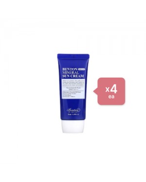 Benton - Skin Fit Mineral Sun Cream SPF50+/PA++++ - 50ml (4ea) set