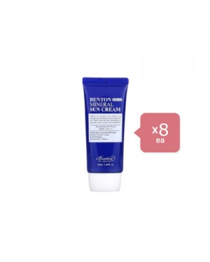 Benton - Skin Fit Mineral Sun Cream SPF50+/PA++++ - 50ml (8ea) set