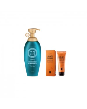 Daeng gi Meo Ri - Glamo Volume Shampoo - 400ml & Honey Intensive Hair Mask - 150ml Set