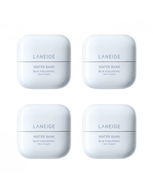 LANEIGE - Water Bank Blue Hyaluronic Gel Cream - 50ml (4ea) Set