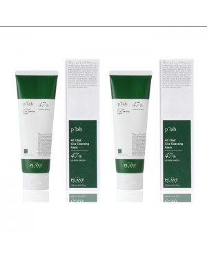 THE PLANT BASE - AC Clear Cica Cleansing Foam - 120ml (2ea) Set