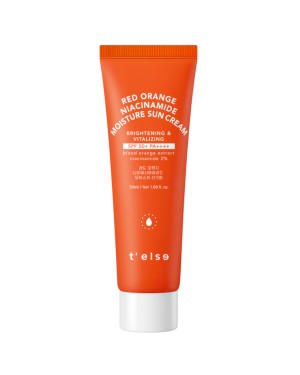 T'else - Red Orange Niacinamide Moisture Sun Cream SPF 50+ PA++++ - 50ml