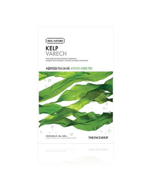 The Face Shop - Real Nature Face Mask - Kelp - 1pieza