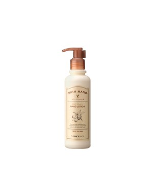 THE FACE SHOP - Rich Hand V Soft Touch Hand Lotion - 200ml