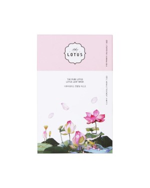 THE PURE LOTUS - Lotus Leaf mask - Wrinkle treatment - 5pcs
