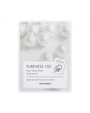 Tonymoly - Pureness 100 Mask Sheet - Pearl - 1pieza