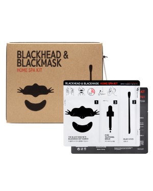 Wish Formula - Trousse de spa à domicile Blackhead & Blackmask - 10pièces