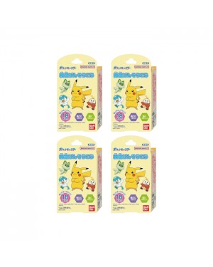 Bandai - Pattern Medicinal Tape - 18 pcs - Pokemon (4ea) Set"