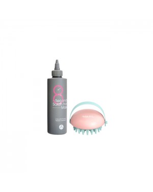 Masil - 8 Seconds Salon Hair Mask - 200ml (1ea) + Head Cleansing Massage Brush - 1pc Set