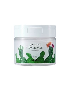 YADAH - Cactus Tampons de toner - 150ml/60pads