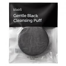 Photos - Facial / Body Cleansing Product Klairs Dear,  - Gentle Black Cleansing Puff - 1pc 