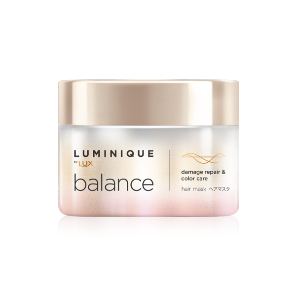 Photos - Facial Mask LUX Dove Japan -  Luminique Balance Damage Repair & Color Care Hair White 