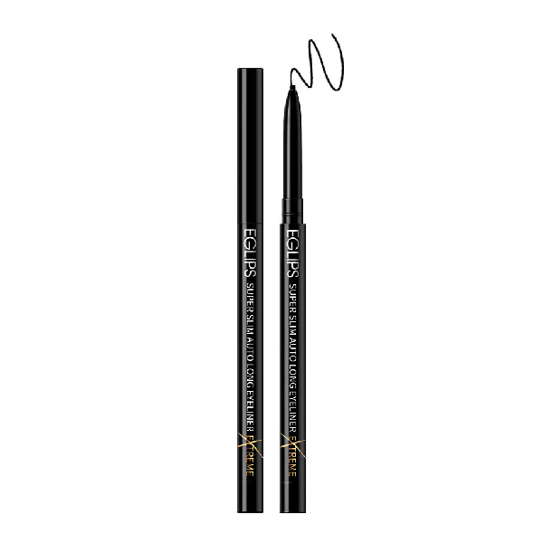 EGLIPS - Super Slim Auto Long Eyeliner Extreme - ES1 Extreme Black