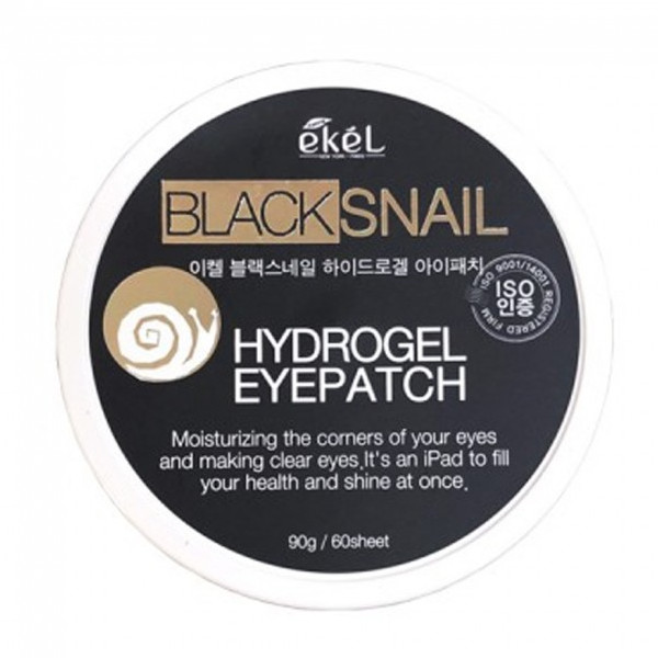eKeL - Patch pour les yeux hydrogel - 60pièces - Black Snail