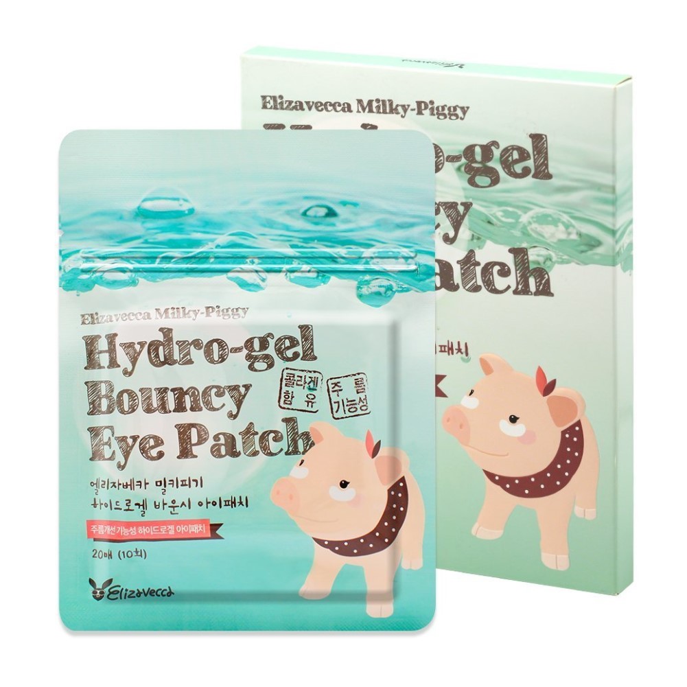 Elizavecca - Milky Piggy Patch contour des yeux Hydro Gel - 20patches