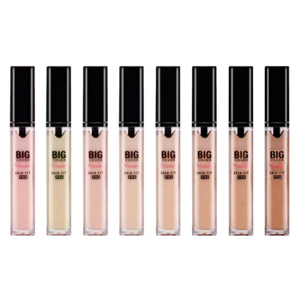 Etude House Big Cover Skin Fit Concealer Pro - Neutral Peach - 7g