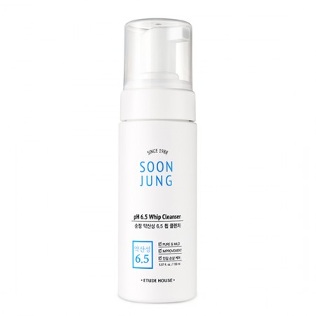 Etude House - Soon Jung pH 6.5 Whip Cleanser - 150ml