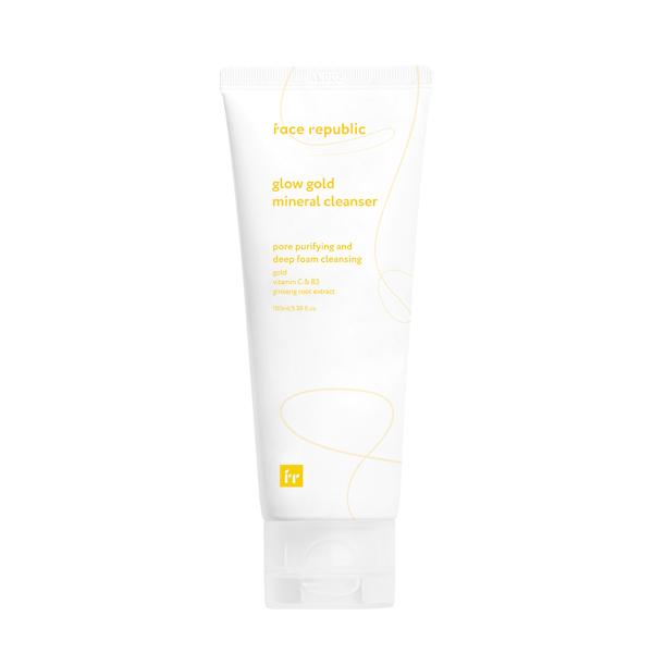 Photos - Facial / Body Cleansing Product FACE republic - Glow Gold Mineral Cleanser  - 100ml (Renewal Version)