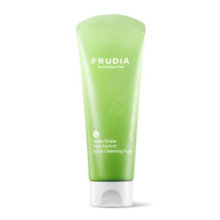 Photos - Facial / Body Cleansing Product Frudia  Green Grape Pore Control Scrub Cleansing Foam - 145ml White 