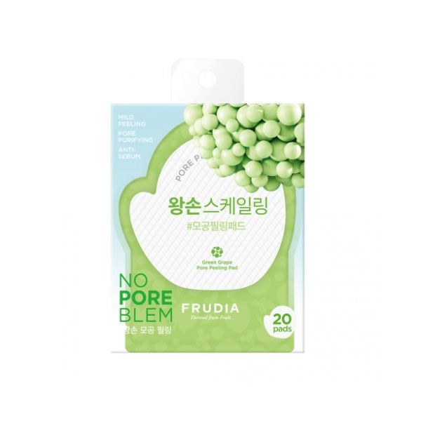FRUDIA - Green Grape Pore Peeling Pad - 20pièces
