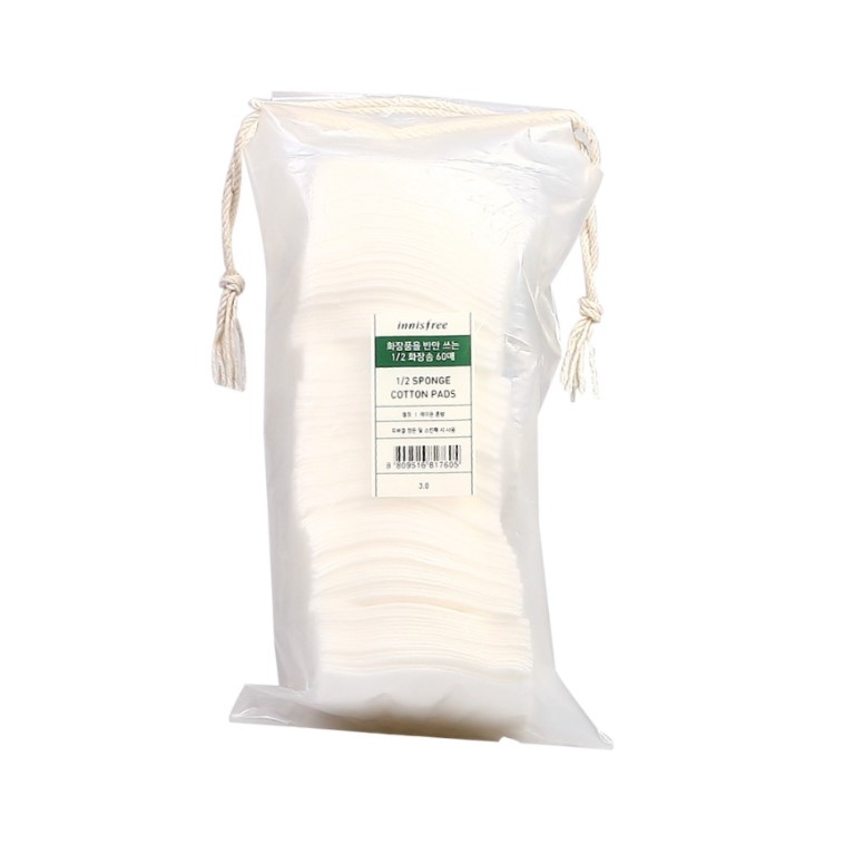 innisfree - 1/2 éponge tampons de coton - 60pièce