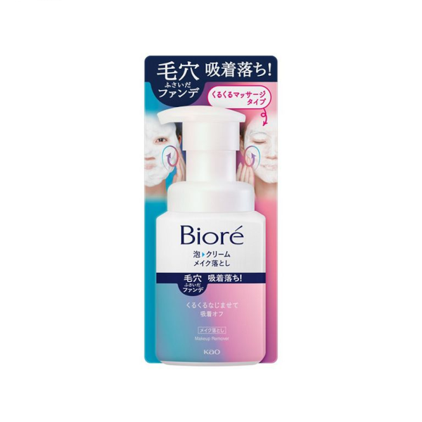 Kao - Biore Foam Cream Makeup Remover - 210ml