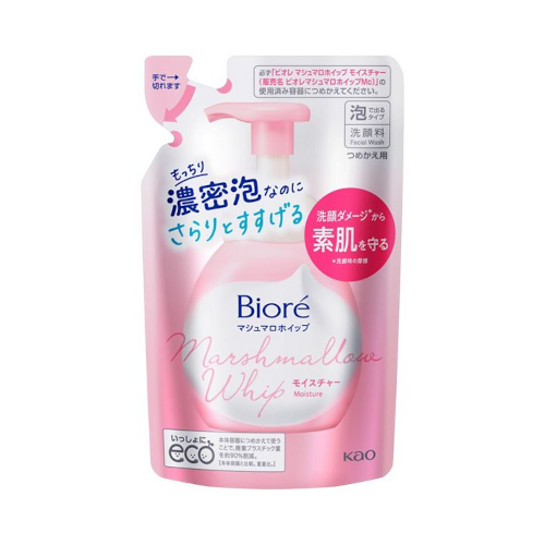 Kao - Biore Marshmallow Whip Moisture Refill - 130ml