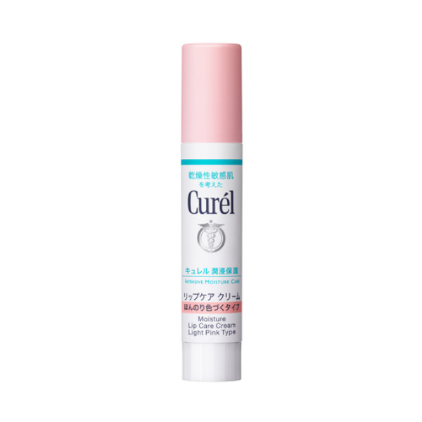 Kao - Curel - Crème de soin hydratante pour les lèvres - Type rose