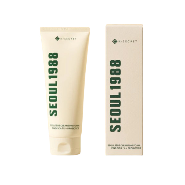 KSECRET - SEOUL 1988 Cleansing Foam : Pine Cica 1% + Probiotics - 150ml