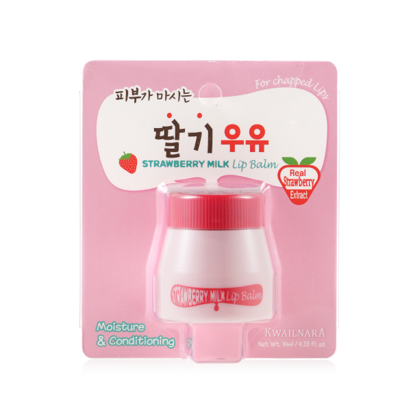 Kwailnara - Strawberry Milk Lip Balm - 10g