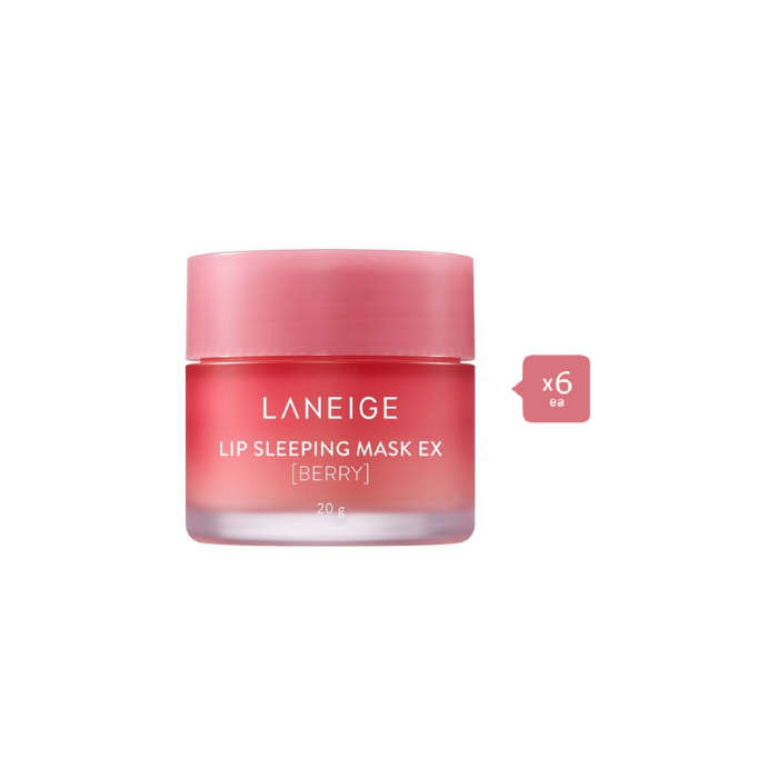 LANEIGE Coffret Lip Sleeping Mask EX - 20g - Berry (6ea)