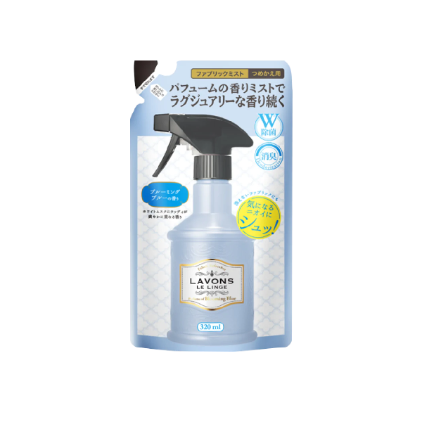 LAVONS - Recharge de désodorisant textile - 320ml - Blooming Blue